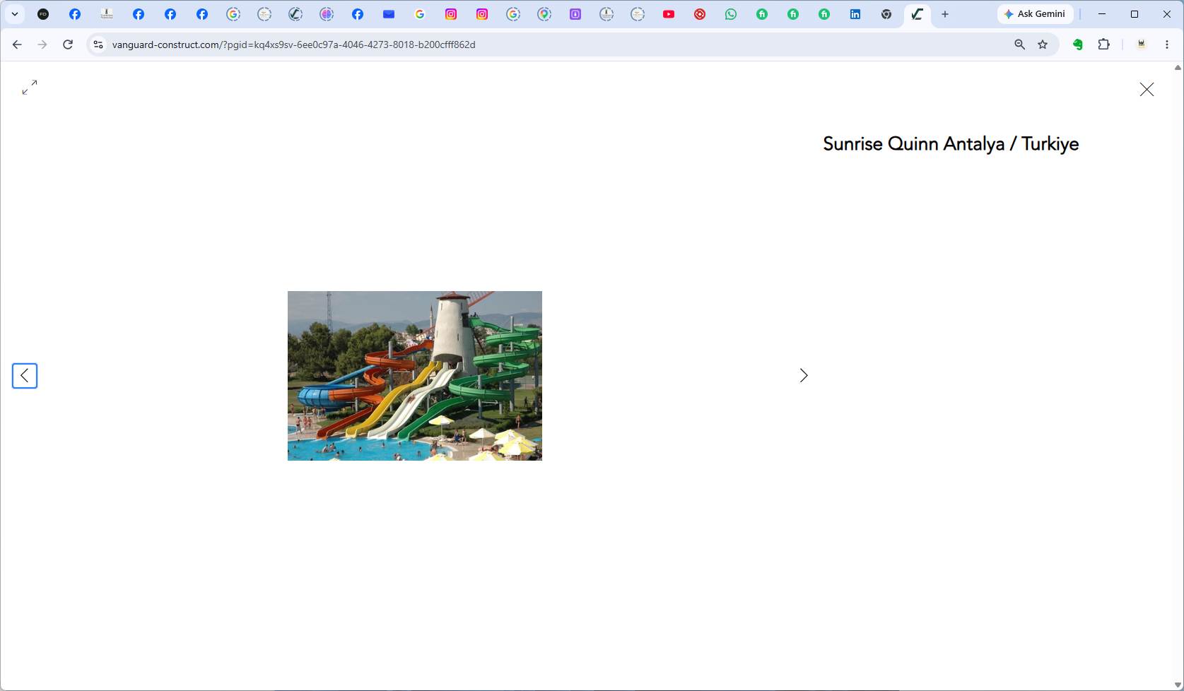 Sunrise Queen Hotel, Antalya — pool environment — background reference informing TERRAVO's approach to rooftop terraces and elevated paver deck environments.
